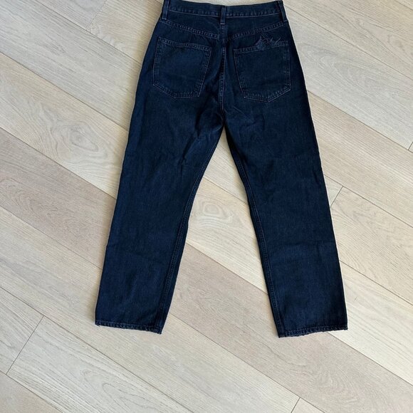 Agolde 90's Crop Jean in Bauhaus - Picture 4 of 6